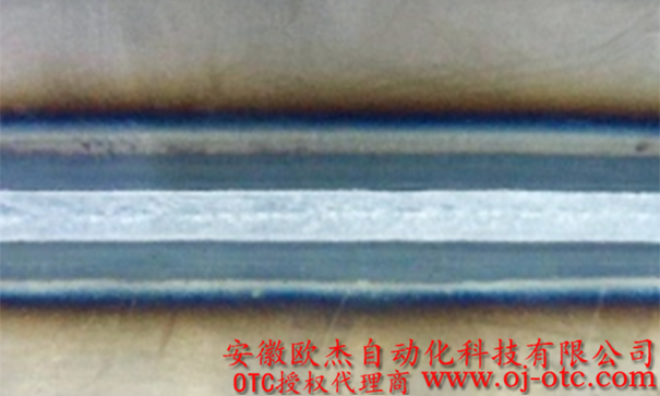 OTC DAIHEN EP500L 碳鋼焊接效果（材質(zhì)：碳鋼 板厚：2mm 電流：125A 電壓：16.1V）