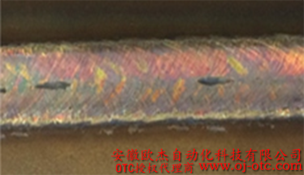 OTC DAIHEN EP500L 不銹鋼焊接效果（材質(zhì)：不銹鋼 板厚：3mm 電流：115A 電壓：20.2V）