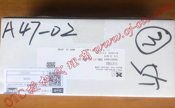 OTC Daihen L10725H00 減速機(jī)包裝