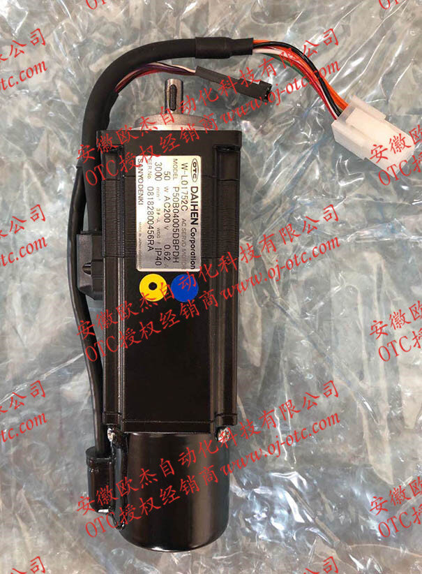 OTC Daihen W-L01752 電機(jī)標(biāo)簽