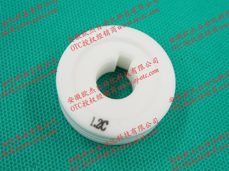 OTC Daihen原裝陶瓷送絲輪K970E24正面