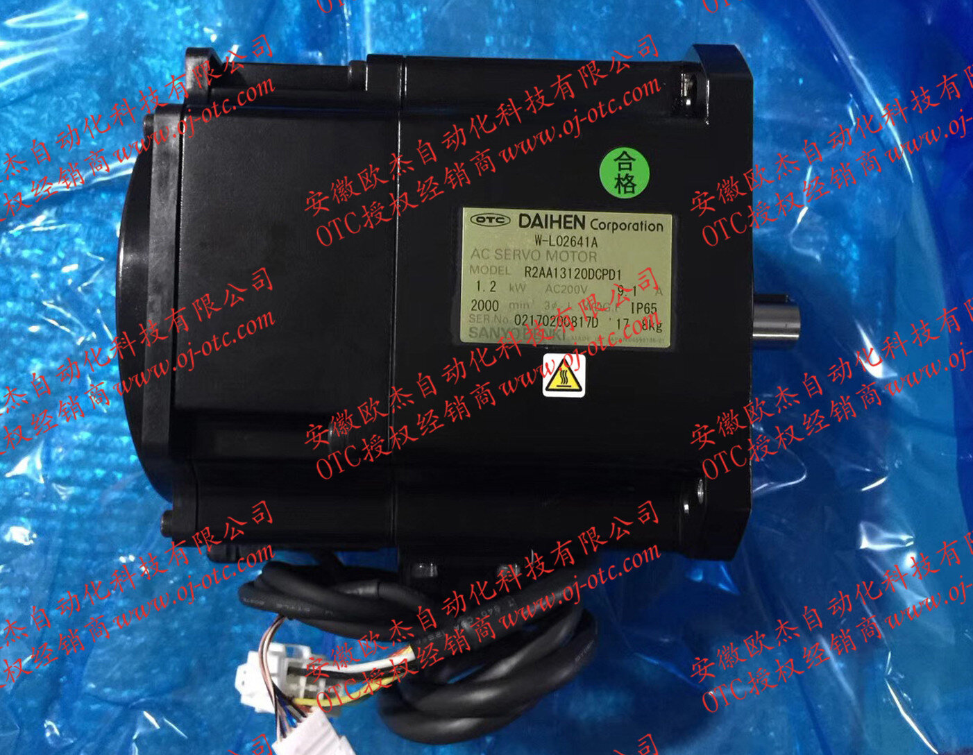 OTC Daihen W-L02641 電機細節(jié)