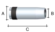 賓采爾ROBOWH242D噴嘴