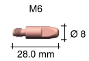 賓采爾ROBOWH242D導(dǎo)電嘴